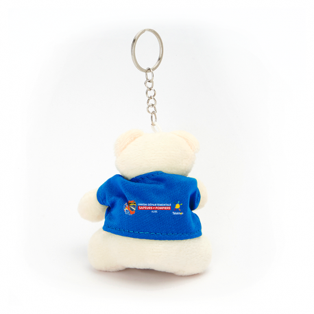 Porte-clé ourson personnalisé