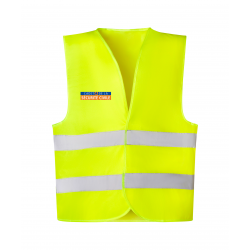 GILET FLUO CADETS DE LA SECURITE