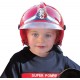 CASQUE POMPIER ROUGE ENFANT