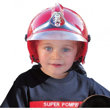 casque enfant pompier jouet pompier