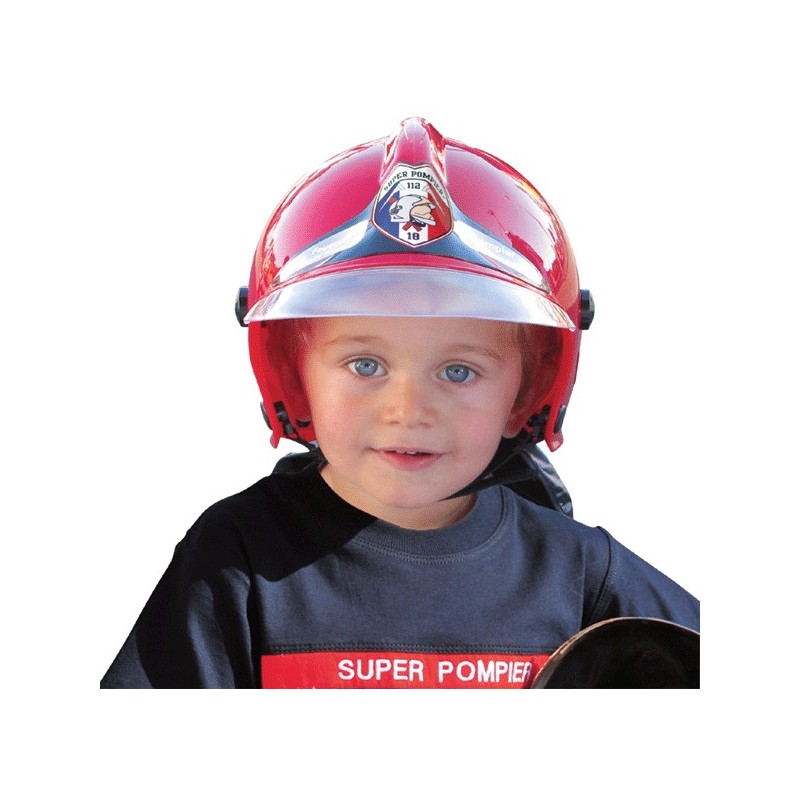 casque enfant pompier jouet pompier