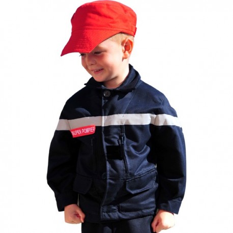 Ville en vert - outil-o-thèque: Costume enfant - Pompier (3-4 ans)