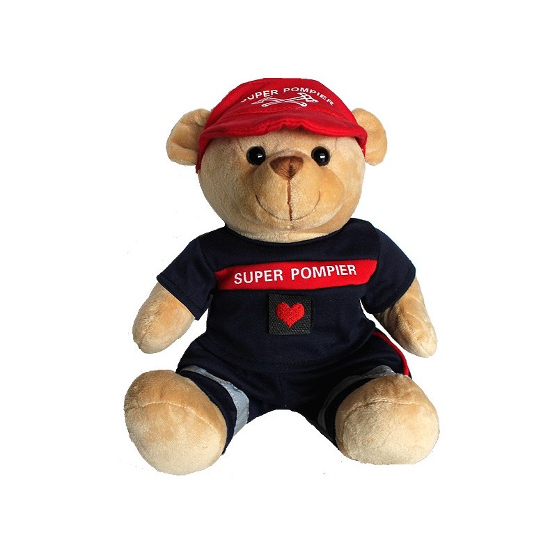 nounours pompier