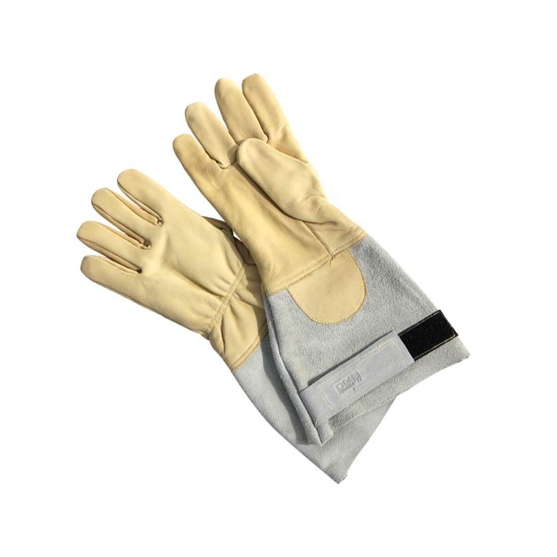 gants cuir sapeurs-pompiers