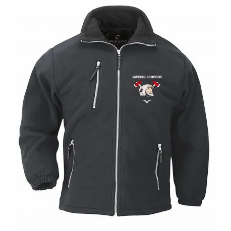 blouson-polaire-brode-casque-f1
