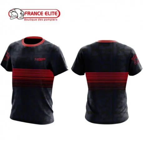 t-shirt-sport-rouge-sapeurs-pompiers