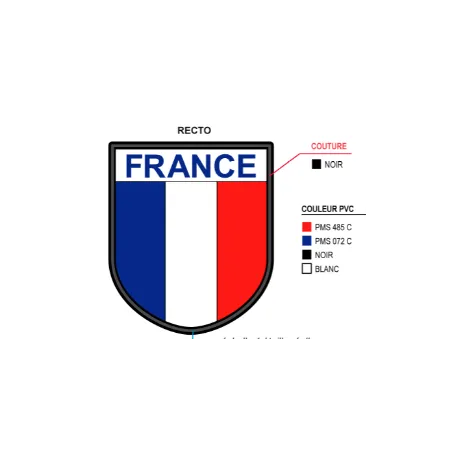 ecusson-france-en-pvc