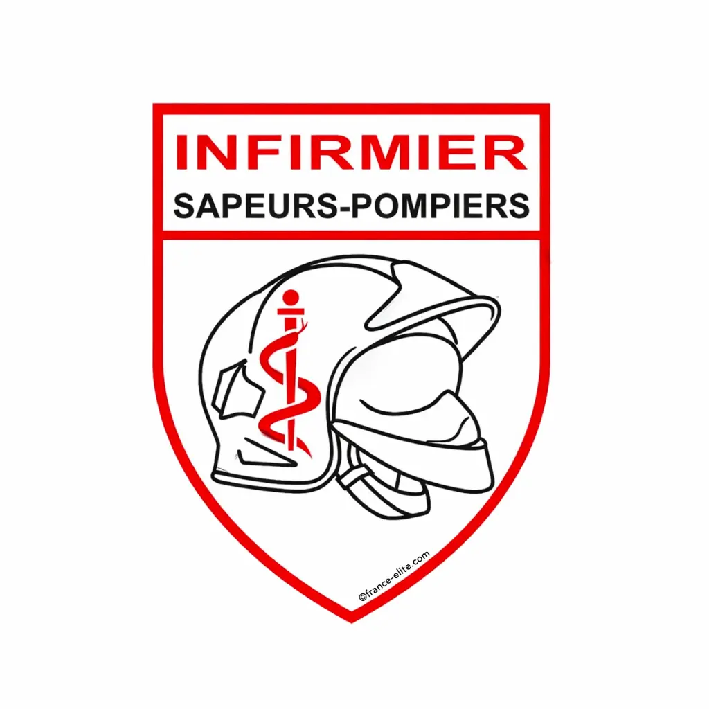 Autocollant Infirmier Sapeurs-Pompiers