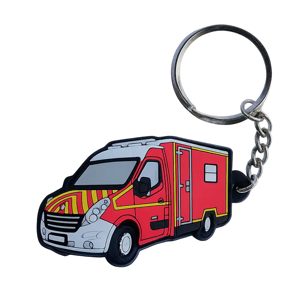 Porte-clés camion VSAV