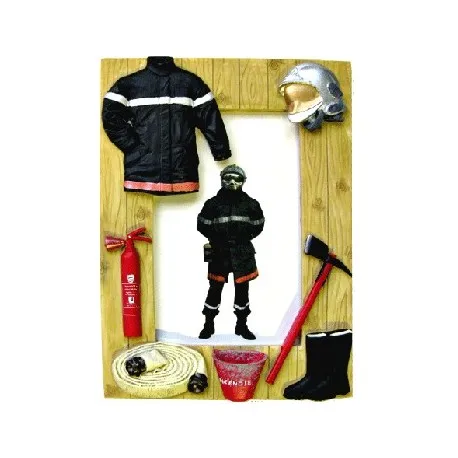 Cadre photo Pompiers