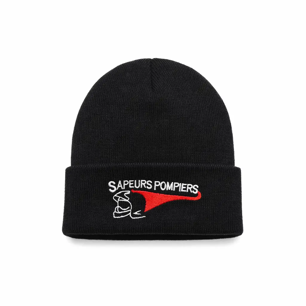 Bonnet doublé polaire brodé Sapeurs-Pompiers