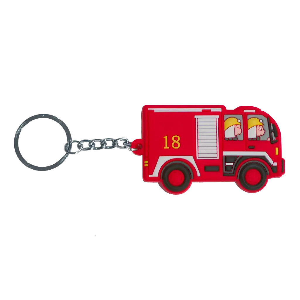 Porte-clés Camion de pompier 18 PCFE10
