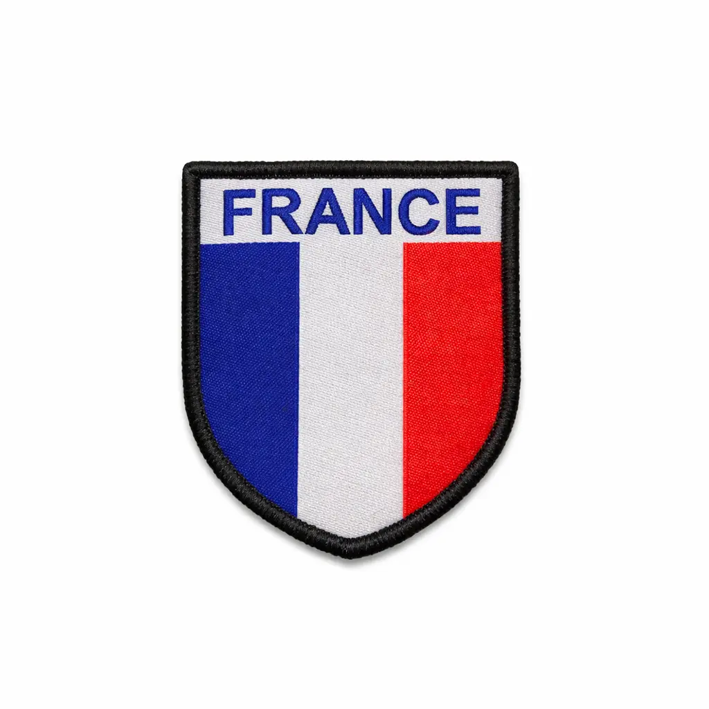 Écusson France tissé