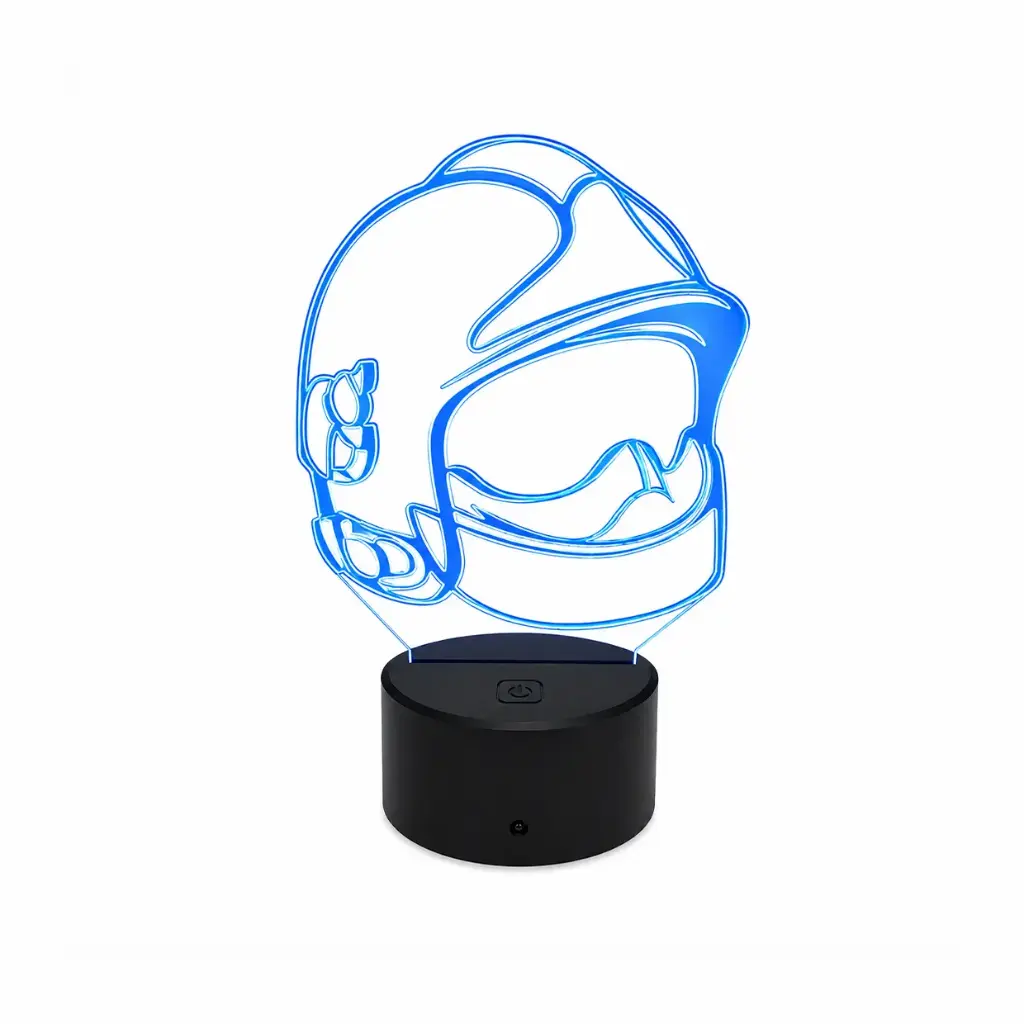 Lampe 3D Casque de Pompier