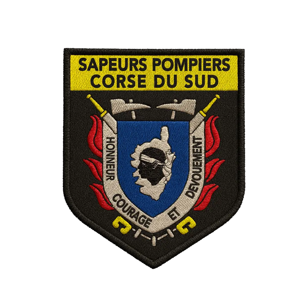 Écusson Corse du Sud brodé