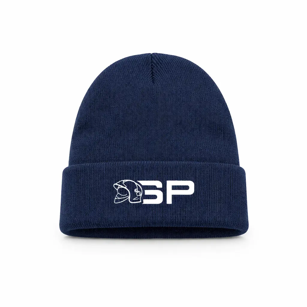 Bonnet brodé Casque SP