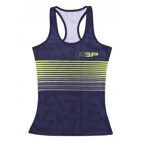 T-shirt sport femme  fluo jaune