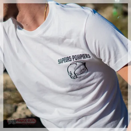 Tee-shirt blanc Sapeurs-Pompiers