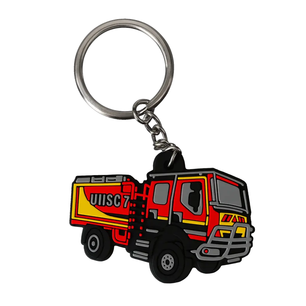 Porte-clés Camion Sécurité Civile