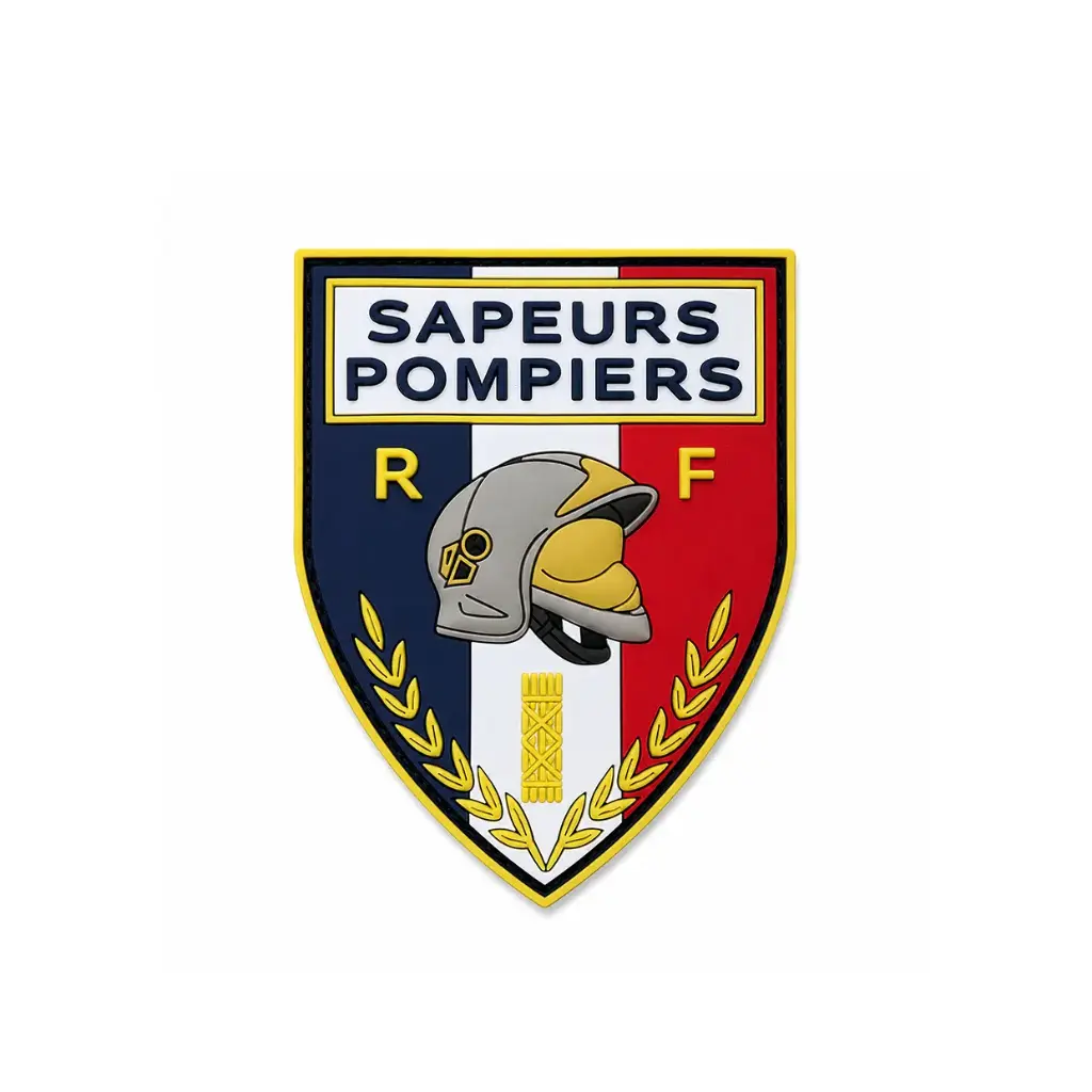 Ecusson Sapeurs-Pompiers PVC