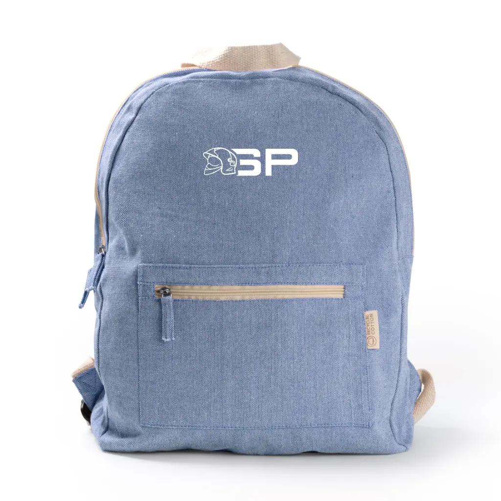 Sac à dos en coton recyclé