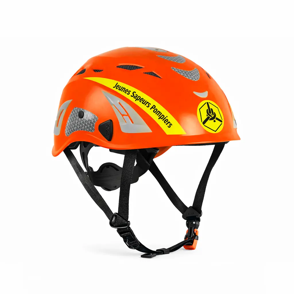 Casque Jeunes Sapeurs-Pompiers Fluo