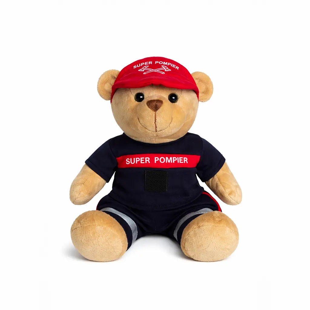 Nounours en peluche SUPER POMPIER®