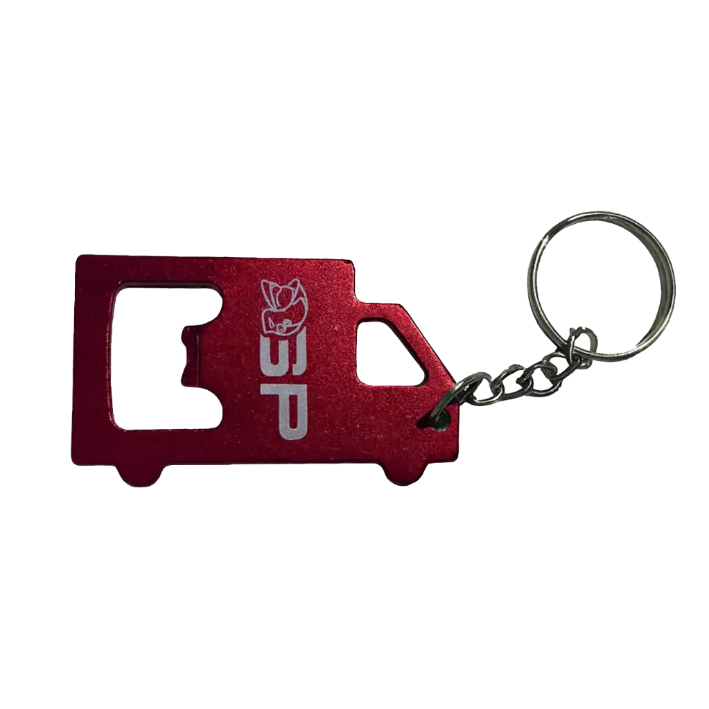 Porte-clés décapsuleur camion