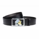 Ceinture en cuir boucle Casque F1