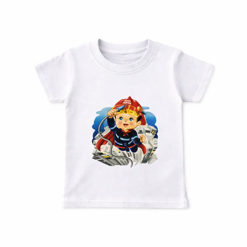 T-shirt SUPER POMPIER® à la rescousse