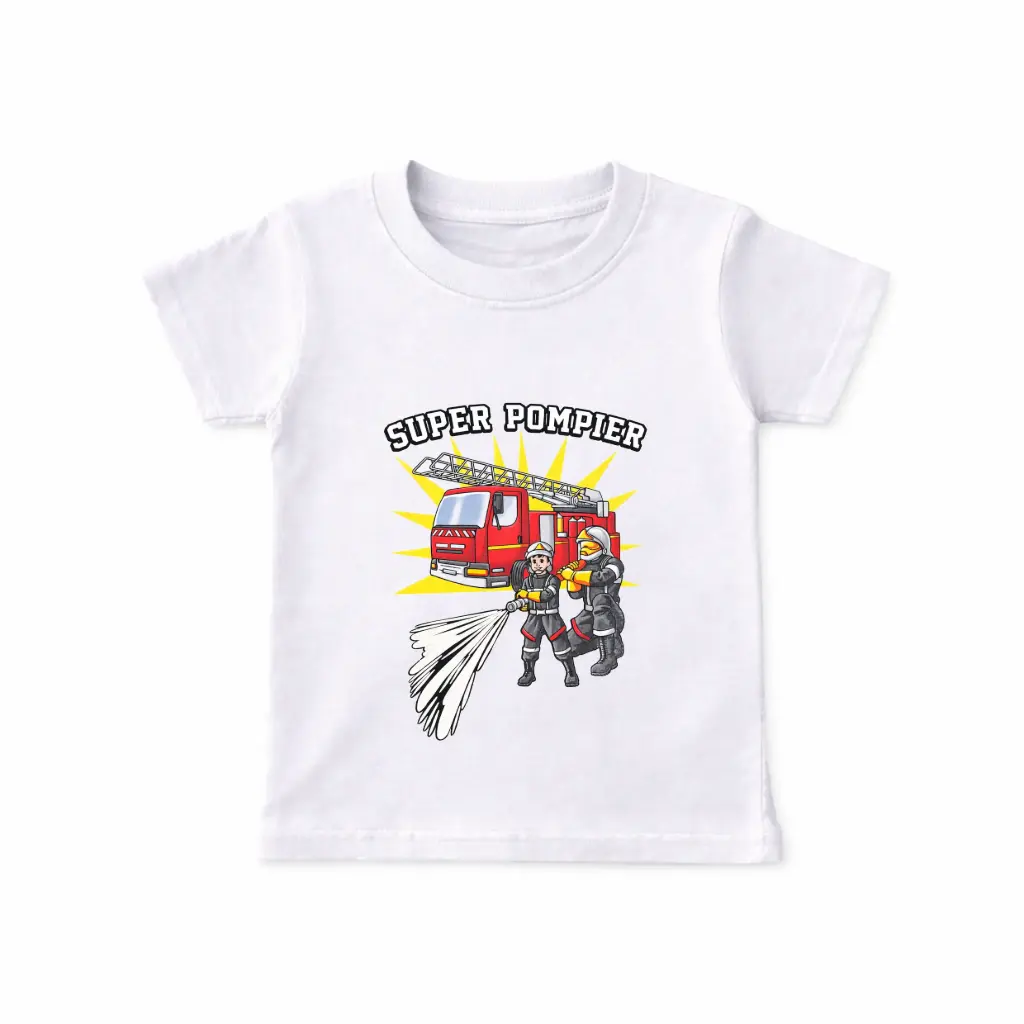 T-shirt intervention SUPER POMPIER®