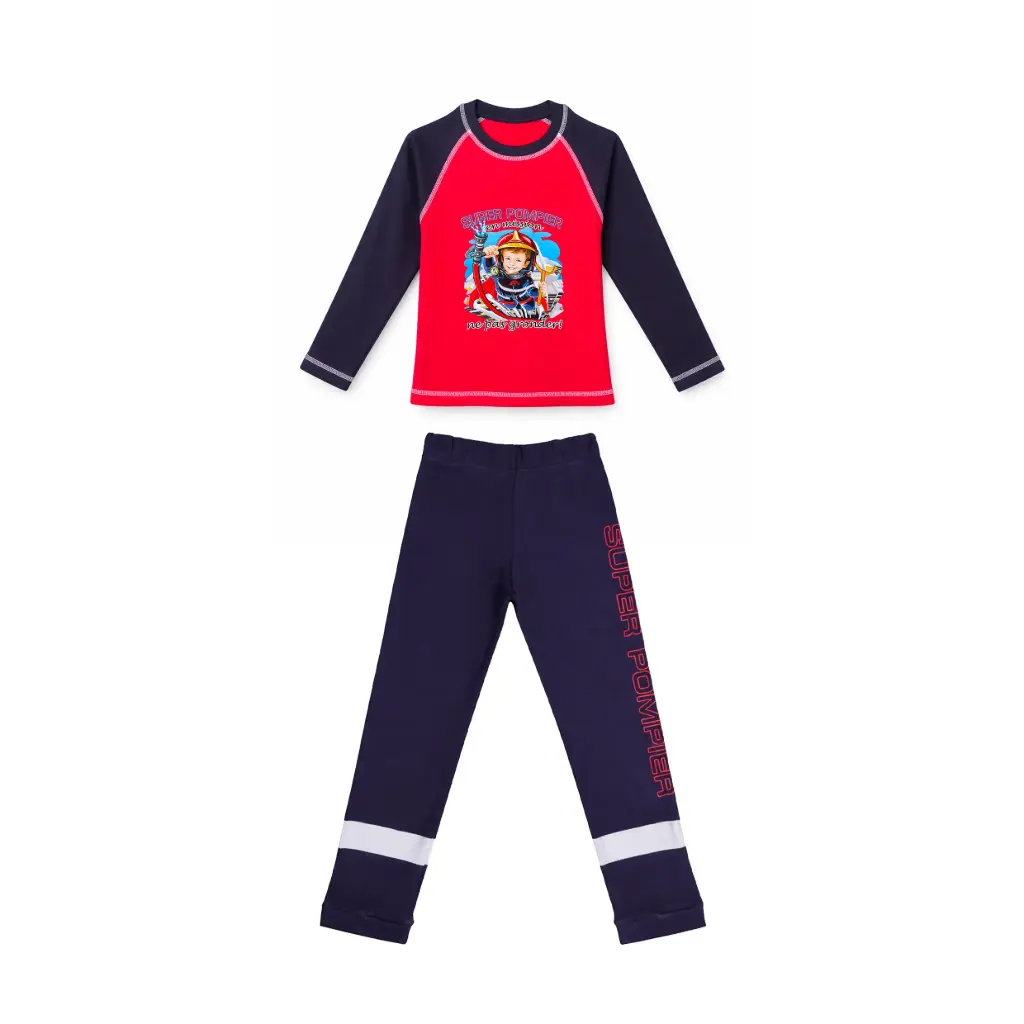 Pyjama SUPER POMPIER® en mission (ne pas gronder !)