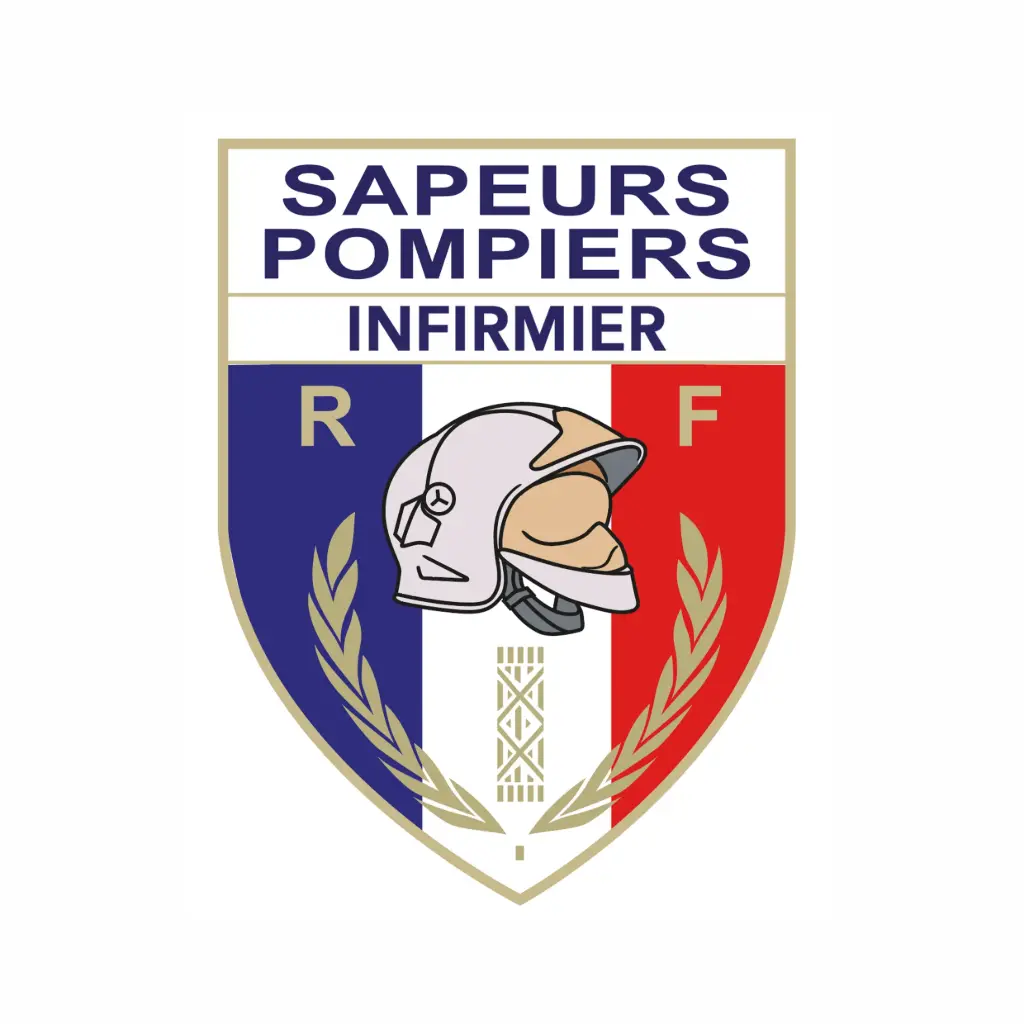Autocollant Sapeurs-Pompiers Infirmier / Infirmière