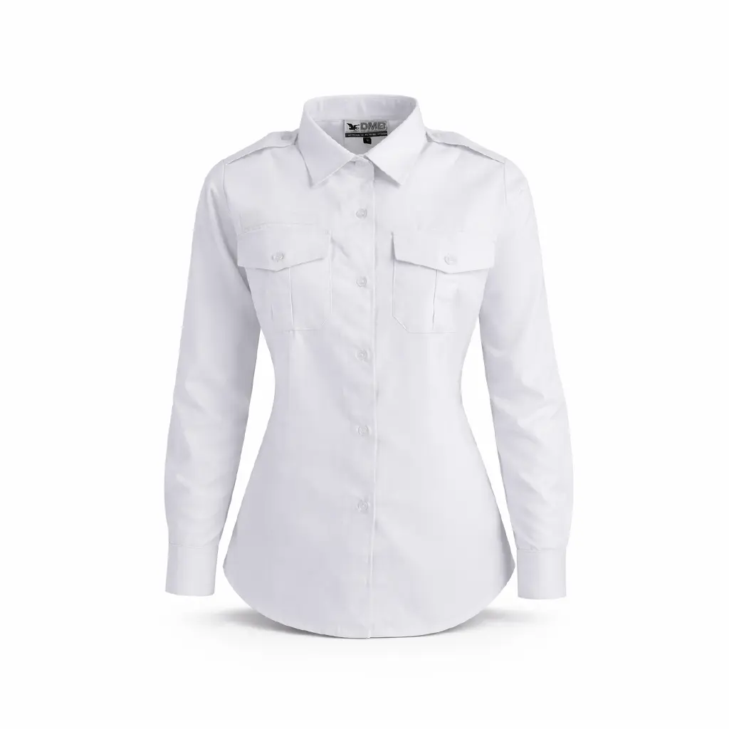 Chemise femme manches longues 3 velcros