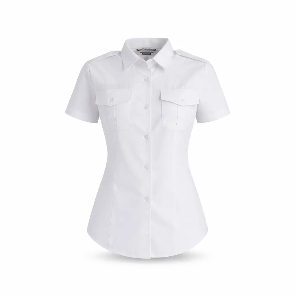 Chemise femme manches courtes 3 velcros
