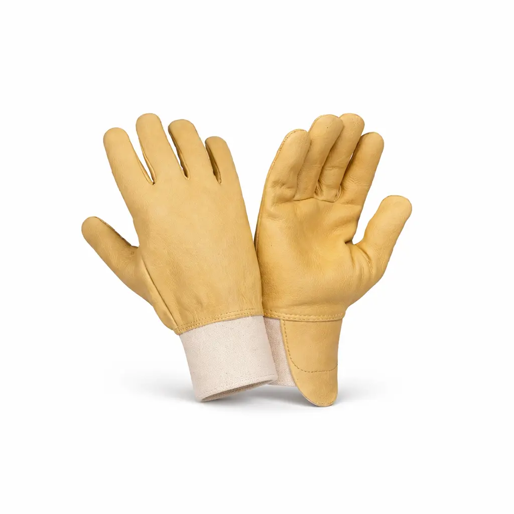 Gants cuir hydrofuge