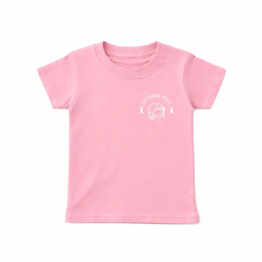 T-shirt enfant octobre rose