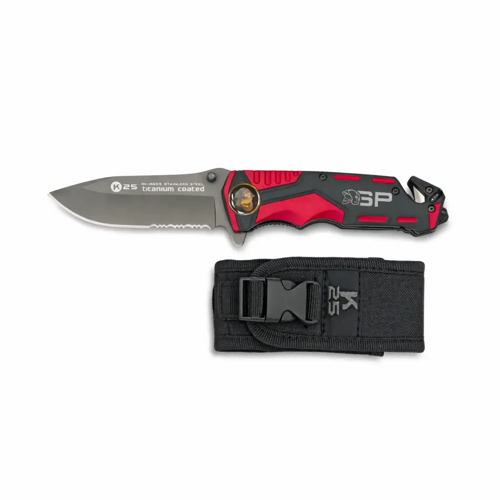 Couteau pliant K25 Rouge