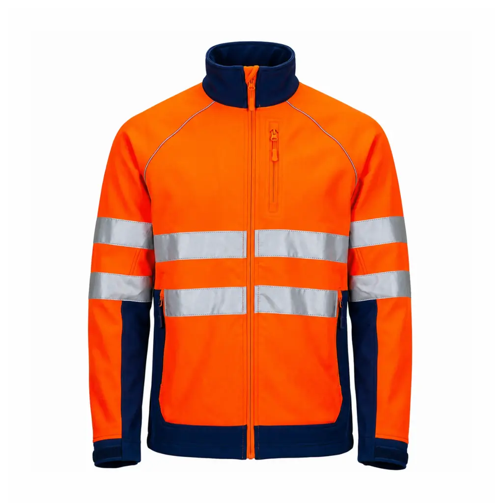 Veste Softshell Haute-visibilité