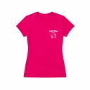 T-shirt Femme Sapeurs-Pompiers fuchsia