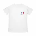 T-shirt sport Casque Bleu Blanc Rouge