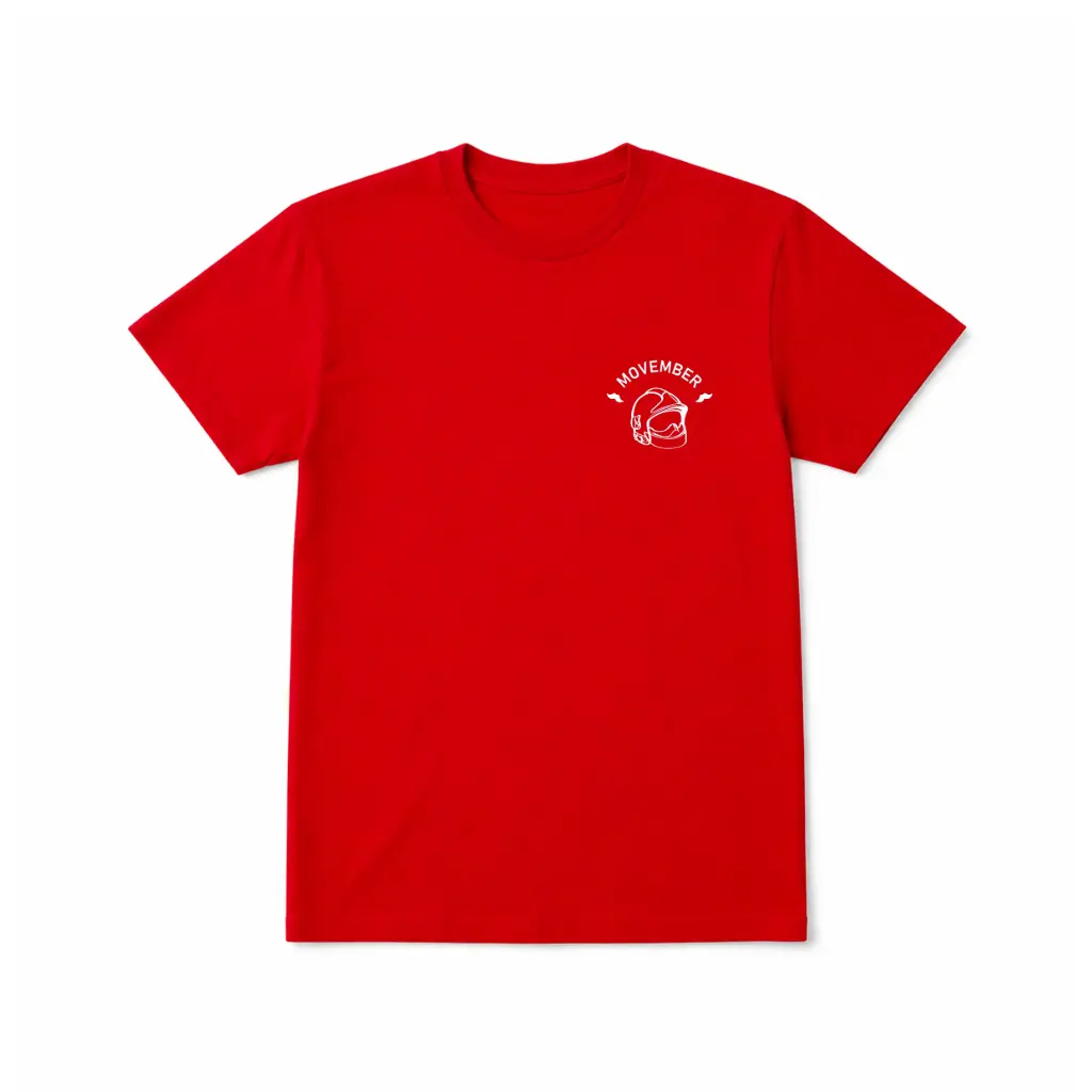 T-shirt Movember Moustache