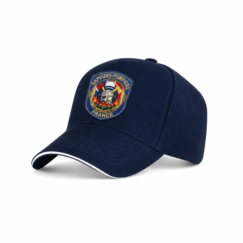 Casquette Sapeurs-Pompiers brodée personnalisée