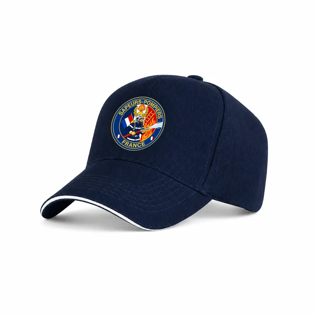 Casquette Sapeurs-Pompiers floquée personnalisée