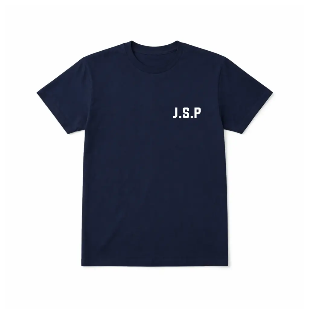T-shirt marine J.S.P