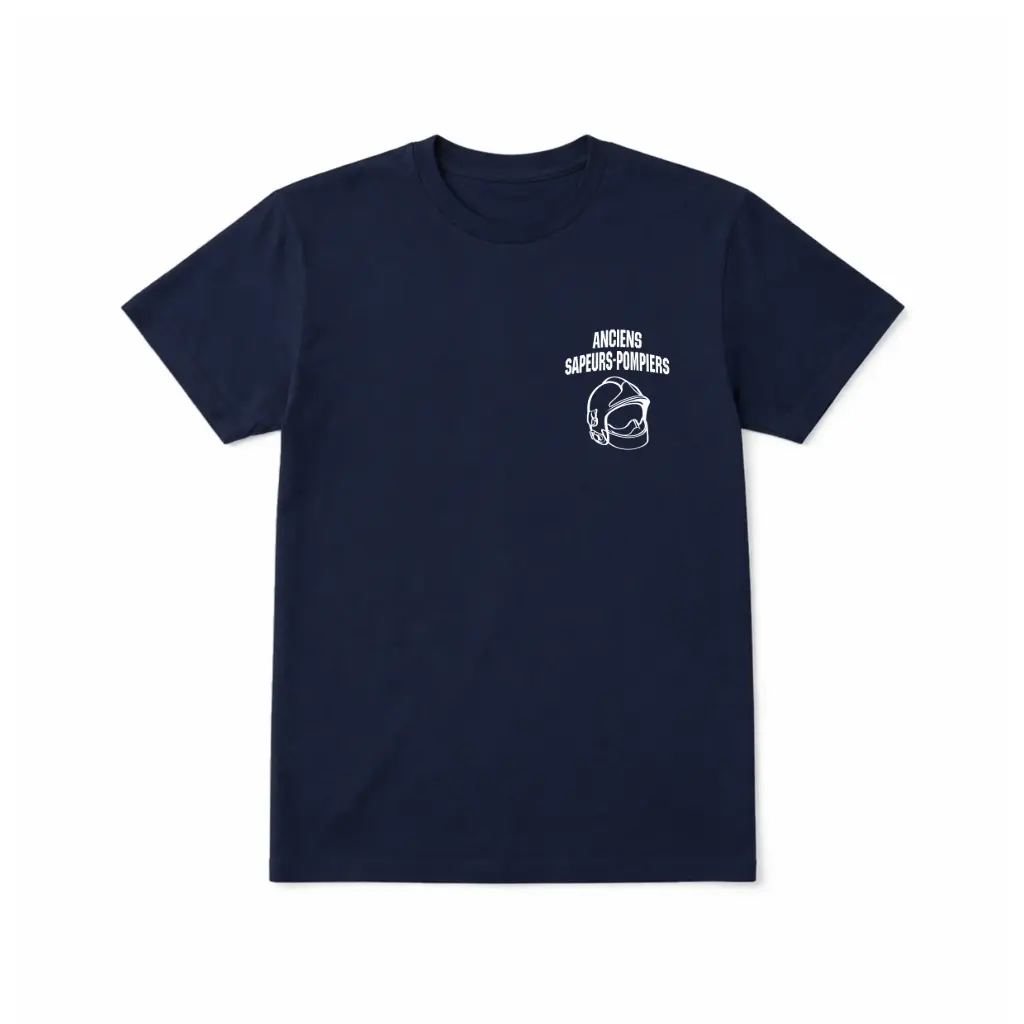 T-shirt Anciens Sapeurs-Pompiers fluo
