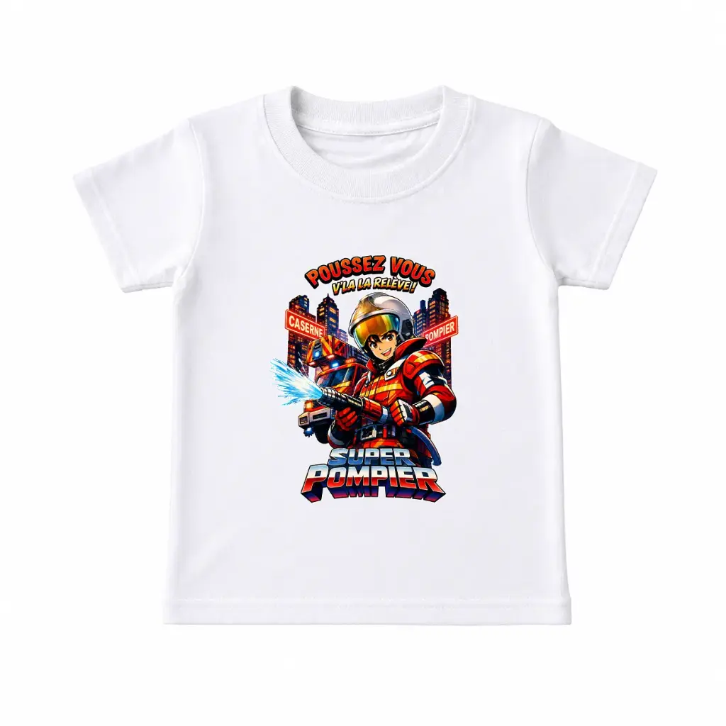T-shirt SUPER POMPIER® Manga