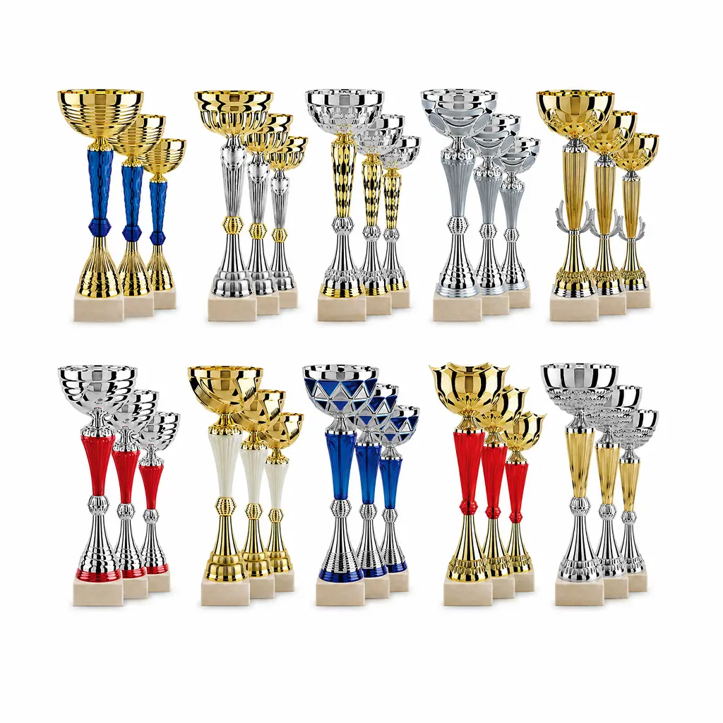 Lot de 30 coupes