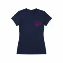 T-shirt Femme Sapeurs-Pompiers Octobre Rose nœud
