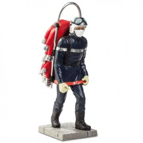 [POM126] Statuette Sapeur-Pompier portant rallonges